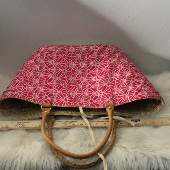 Calypso St. Barth for Target Straw Cotton beach market tote - Picture 11 of 11